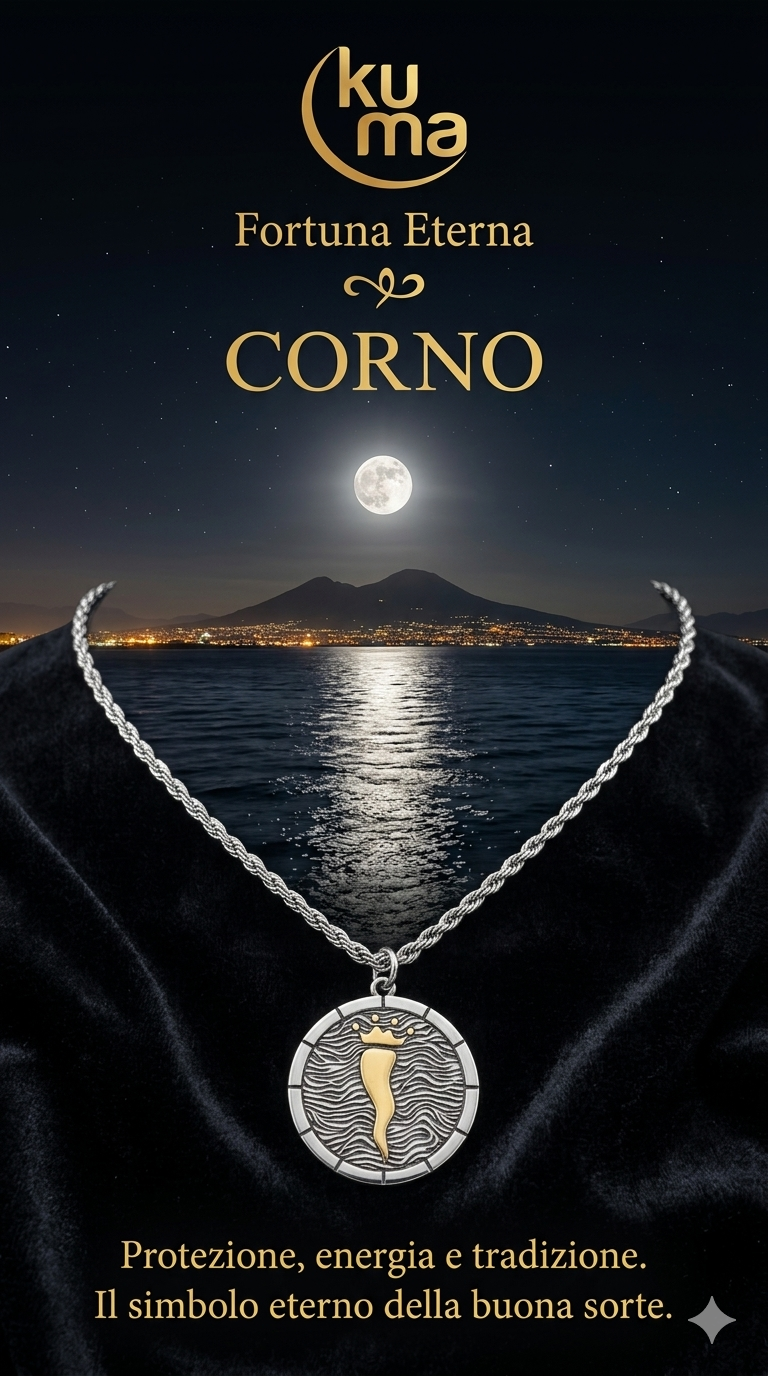 Kuma Gioielli"Fortuna Eterna.Protezione, energia e tradizione.Il simbolo eterno della buona sorte."