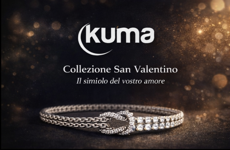 Bracciale in acciaio nodo dell' amore metà in catena morbida e metà in tennis doppio zirconi bianchi